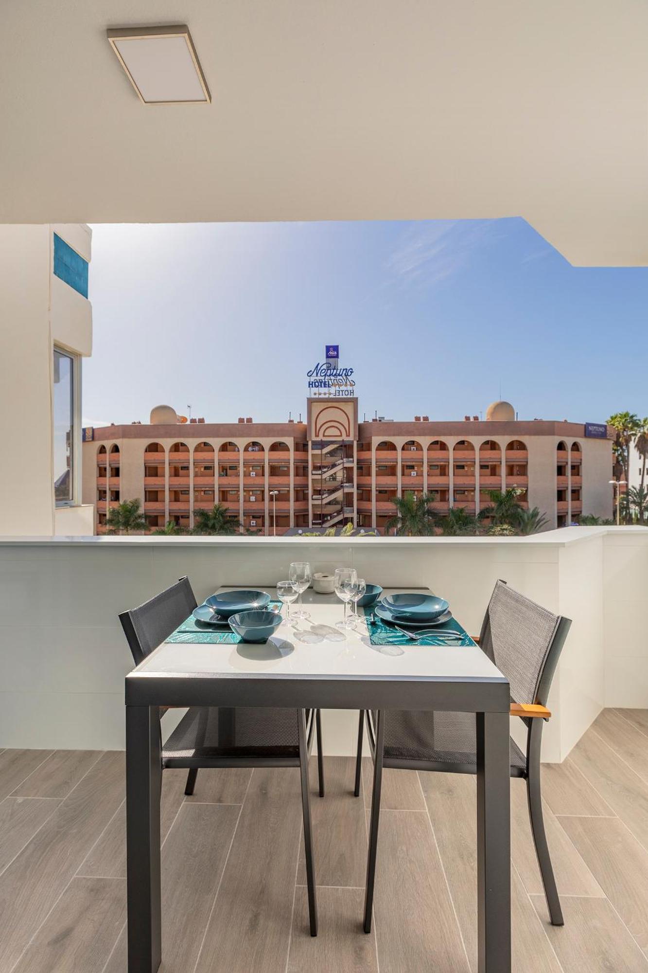 Апартаменти Chic & Stylish Near Yumbo Плайя-дель-Інглес Екстер'єр фото